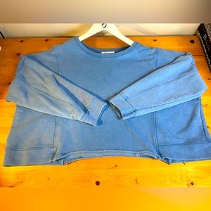 Anthropologie blue sweater M